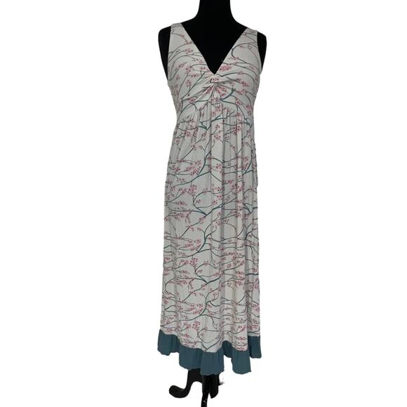Kickee Women's Print Simple Twist Nightgown Cherry Blossom - Picture 1 of 6